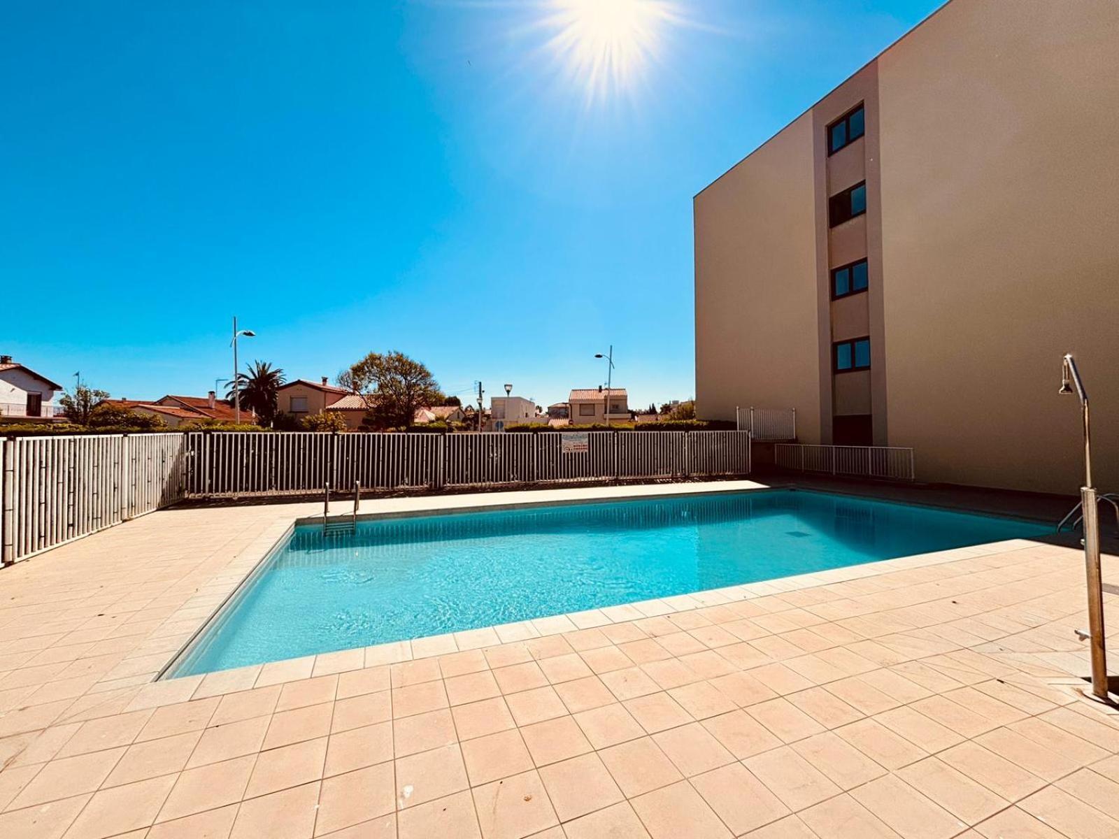 Studio Moderne Avec Parking Et Piscine- 313 Canet-en-Roussillon Exterior photo